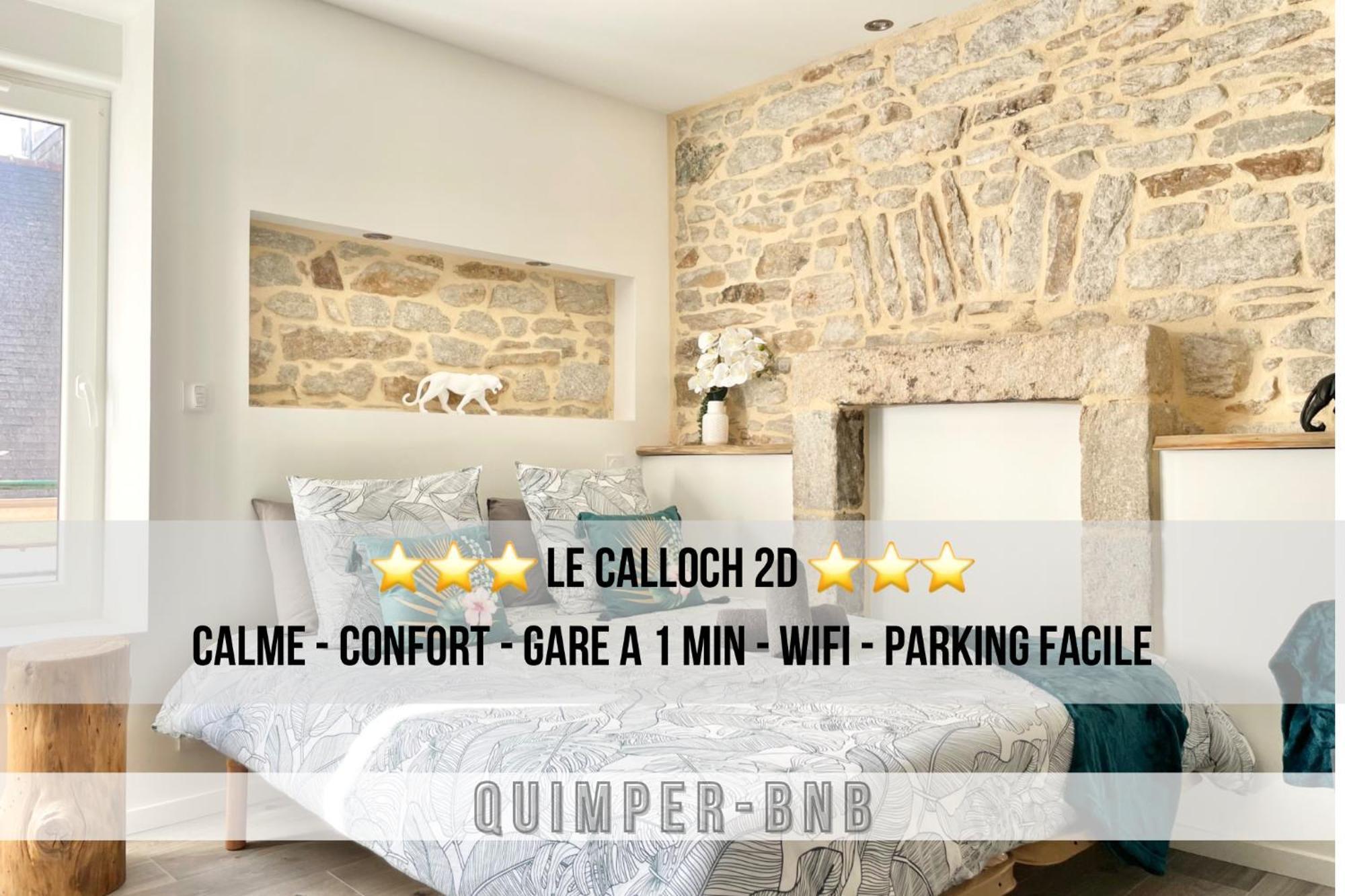 Le Calloch 2D - Studio 4 Etoiles - Quartier Gare - Wifi - Netflix Кимпер Екстериор снимка
