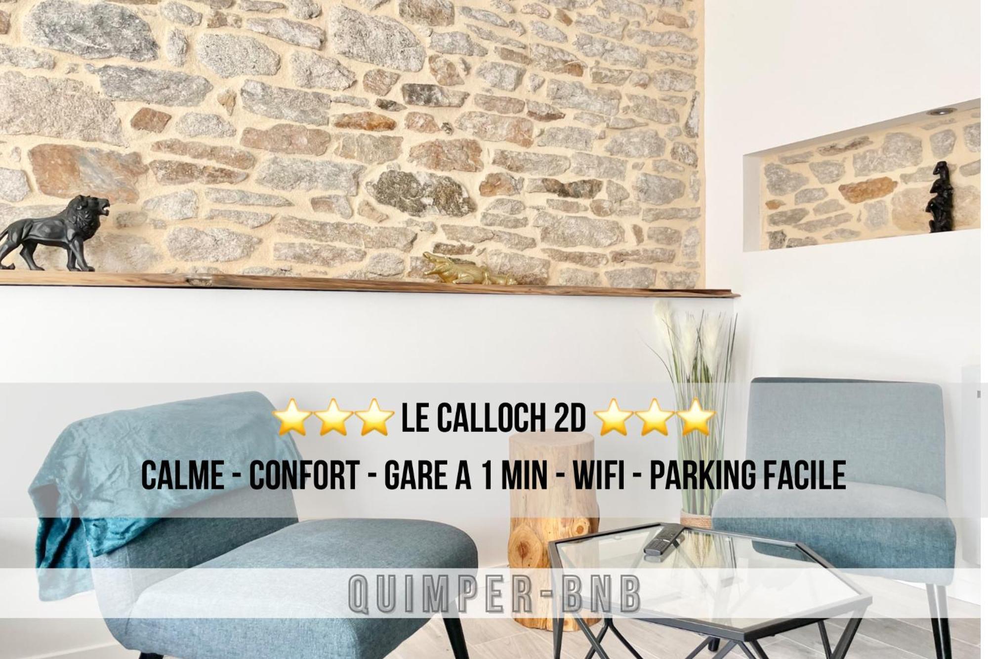 Le Calloch 2D - Studio 4 Etoiles - Quartier Gare - Wifi - Netflix Кимпер Екстериор снимка